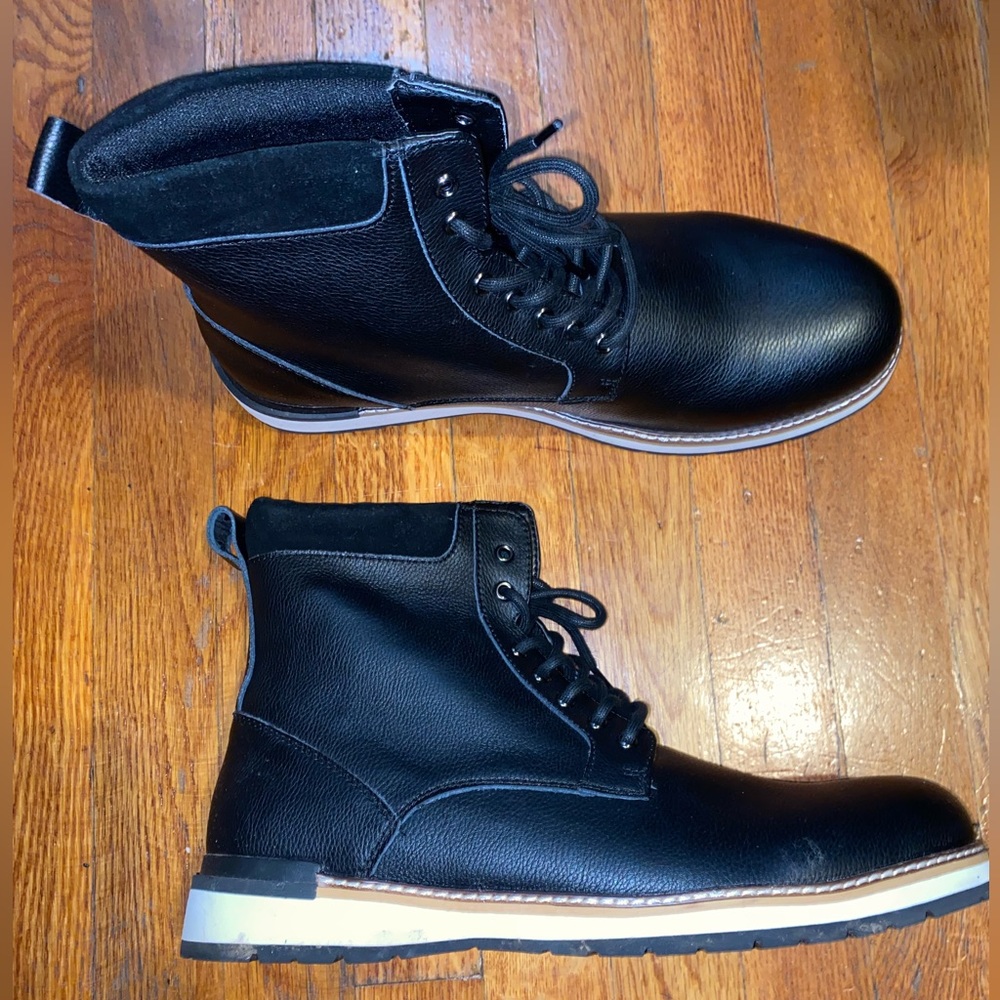 Black Leather Boots